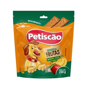 Petiscao Bifinho Mastigavel Fruta 250G