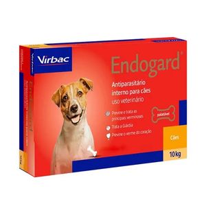 Vermífugo Virbac Endogard - 2 Comprimidos