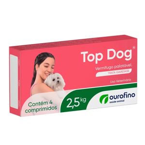 Vermífugo Top Dog - 2,5Kg