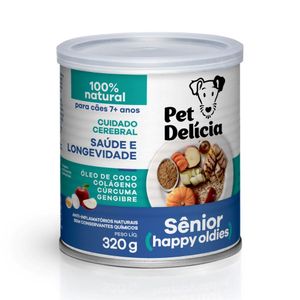 Pet Delicia Cães Senior + 7 Anos 320G