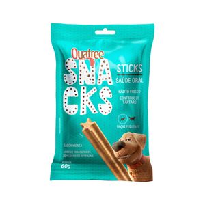 Quatree Snacks Sticks Cães Raças Pequenas 60Gr