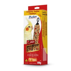 Prefere Bastão Calopsita Maçã 100Gr