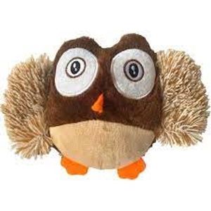 Napi Mordedor Pet Pelúcia Coruja Marrom