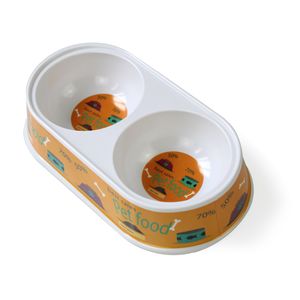 Napi Comedouro Melamina Duplo Redondo Cd-02