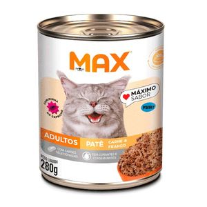 Max Cat Patê Carne E Frango - 280G
