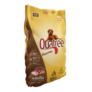 Quatree Gourmet Adultos Raças Média e Grande Sem Corantes 15Kg