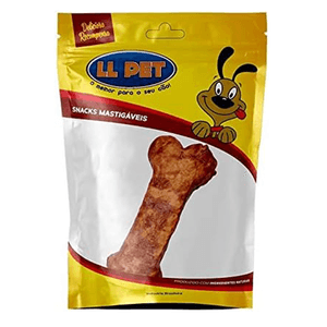Osso Prensado 05 Com Aroma De Bacon Ll Pet - 1 Unidade