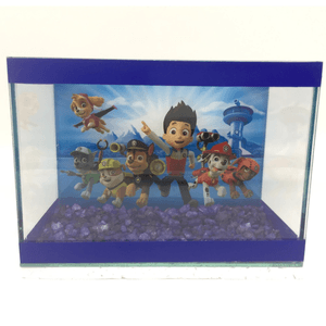 Pl Aquario 20X10X14Cm Personagem Patrulha