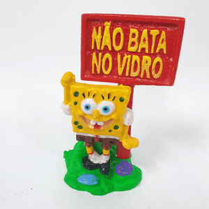 Me. Enfeite Bob Esponja Com Placa Nbv