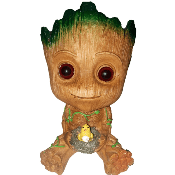 Me-Enfeite-Groot-Baby-Sentado-Com-Passaro