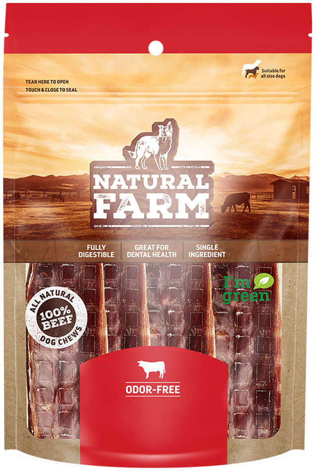 Esofago_Natural_Farm_Jerky_6_para_Caes_-_10_Unidades
