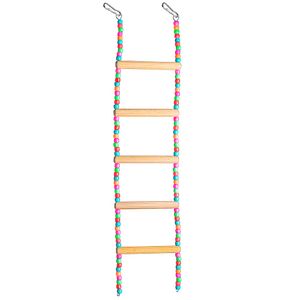 Injetfour Escada Para Calopsita Decorada Grande