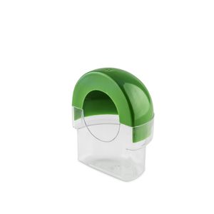 Comedouro Meia Lua Verde 40Ml Injetfour