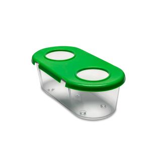 Comedouro Verde 2 Furos Pq 215Ml Injetfour