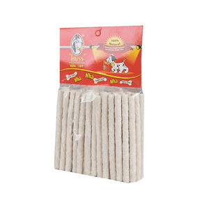 Palito Extrusado Branco 8Mm Embalagem - 500G