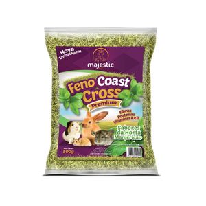 Feno Coast Cross Super Premium Sabores Da Horta Manjericão 500G