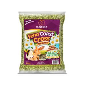 Feno Coast Cross Super Premium Sabores Da Horta Camomila 500G