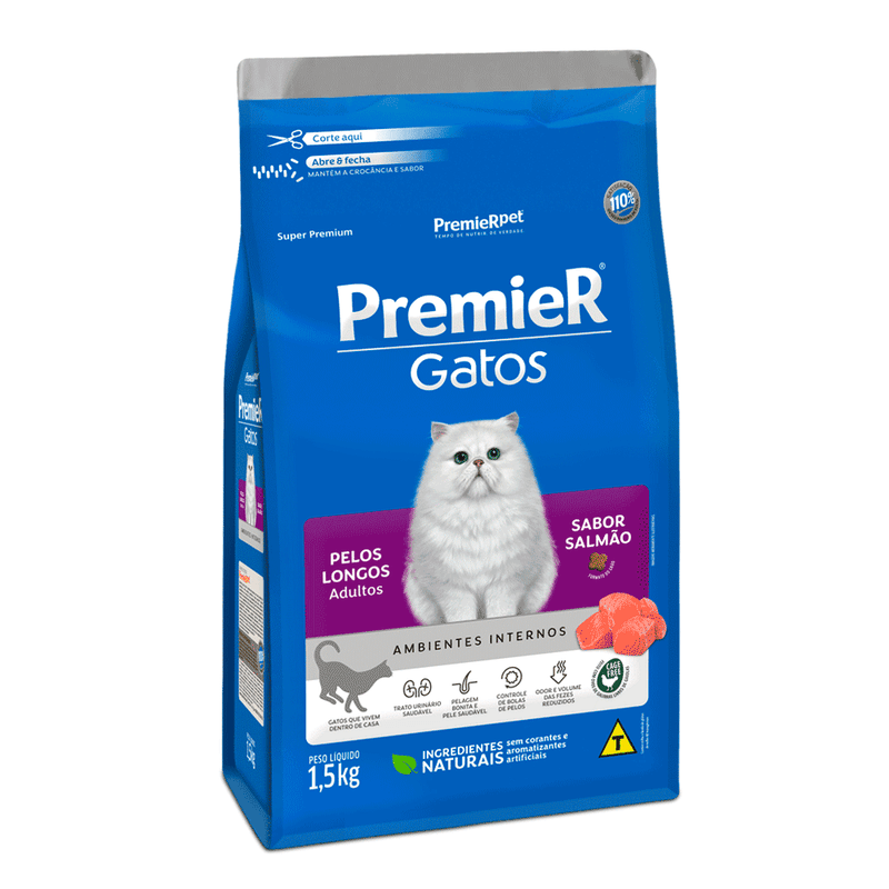 Racao-Premier-Gatos-Adultos-Pelos-Longos-Ambientes-Internos-Salmao-1-5kg-lateral