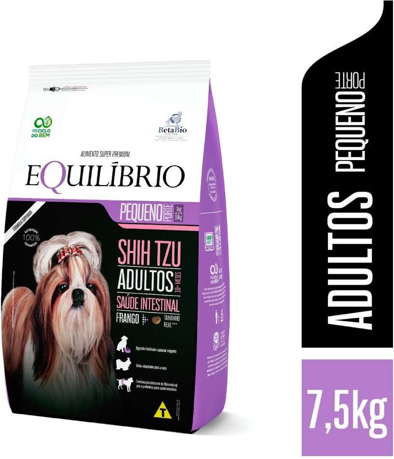 Racao_Seca_Equilibrio_Shih_Tzu_Frango_para_Caes_Adultos_de_Porte_Pequeno_-_7_5_Kg_31027526726