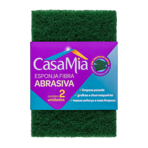 Esponja Fibra Abrasiva C/2