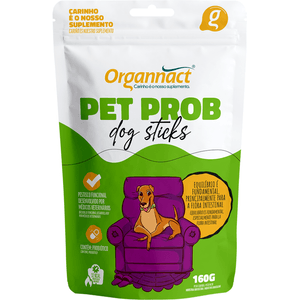 Organnact Pet Prob Dog Sticks - 160G