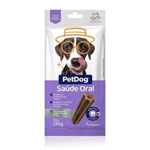 Pet Dog Saude Oral Raças Médias e Grandes 170G