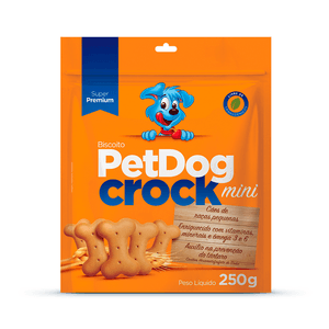 Petdog Biscoito Crock Mini 250G