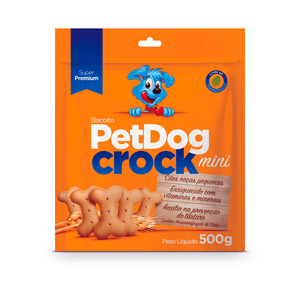 Petdog Biscoito Crock Mini 500G