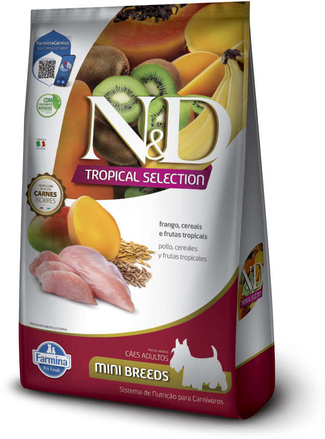 31027531389_Racao_Seca_N_D_Tropical_Selection_Frango__Cereais_e_Frutas_Tropicais_para_Caes_Adultos_de_Racas_Minis_-1