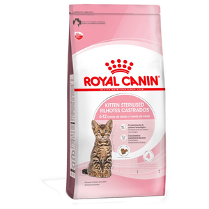 Ração Seca Royal Canin Filhotes Castrados Para Gatos Filhotes Castrados De 6 A 12 Meses - 400 G