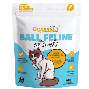 Ball Feline Cat Snacks Organnact 40g