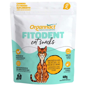 Fitodent Cat Snacks Organnact 40g