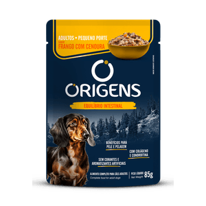Sachê Origens Cães Porte Pequeno Sabor Frango Com Cenoura 85G