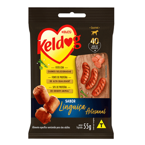 Keldog Bifinho Mini Linguiça Artesanal Sl 55G