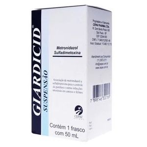 Antibacteriano Giardicid Suspensão - 50Ml