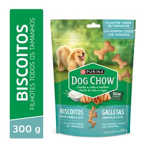 Dog Chow Biscoito Filhote Frango e Leite 300 g
