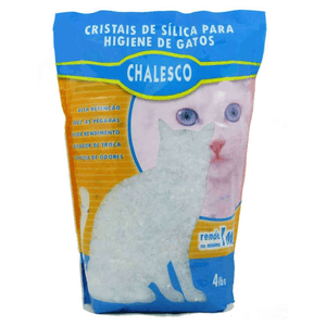 Areia Para Gatos Silica Chalesco 1,8Kg