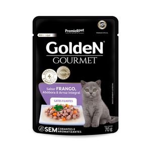 Sache Golden Gourmet Gatos Filhotes Sabor Frango 70g