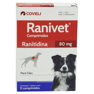 Antiácido Coveli Ranivet - 12 Comprimidos