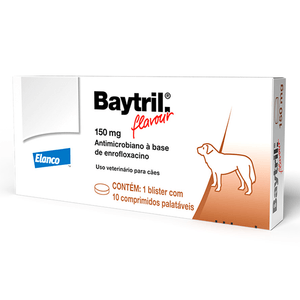 Antibiótico Elanco Baytril Flavour - 150 Mg
