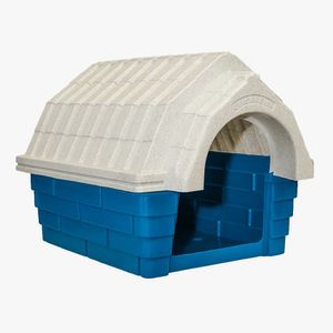 Casa Clicknew Chaminé Azul Com Mármore - Nº04
