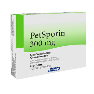 Antibiótico Mundo Animal Petsporin  - 12 Comprimidos