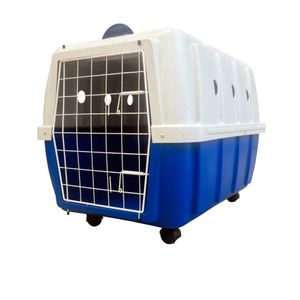 Caixa De Transporte Clicknew Azul Com Roda - Nº04