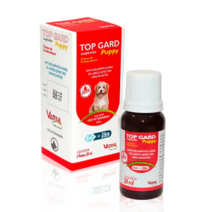 Anti-Helmíntico Top Gard Puppy - 20Ml