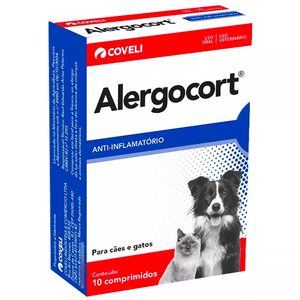 Anti-Inflamatório Coveli Alergocort - 10 Comprimidos