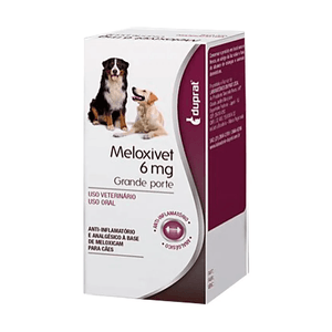 Anti-Inflamatório Meloxivet Para Cães 10 Comprimidos