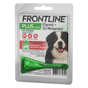 Antipulgas E Carrapatos Frontline Plus Cães - De 40 a 60 Kg