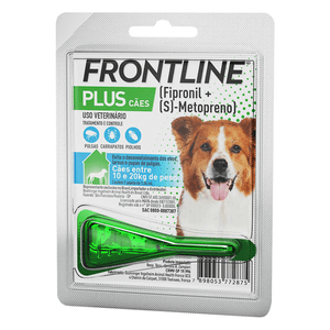 Antipulgas E Carrapatos Frontline Plus Cães - M - de 10 a 20 Kg