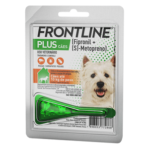 Antipulgas E Carrapatos Frontline Plus Cães - P - até 10 Kg