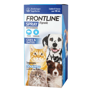 Antipulgas E Carrapatos Frontline Plus Gatos - 100Ml